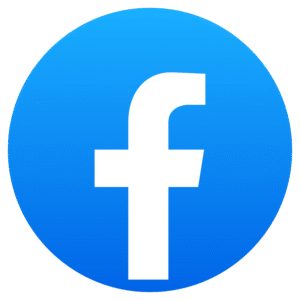 Facebook icon contact us 